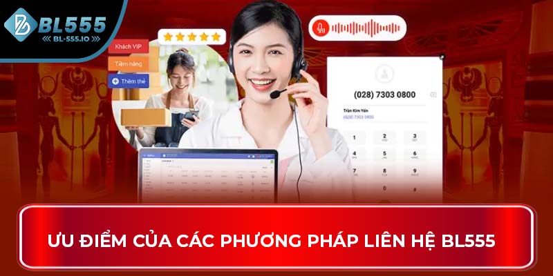 Ưu điểm của các phương pháp liên hệ BL555