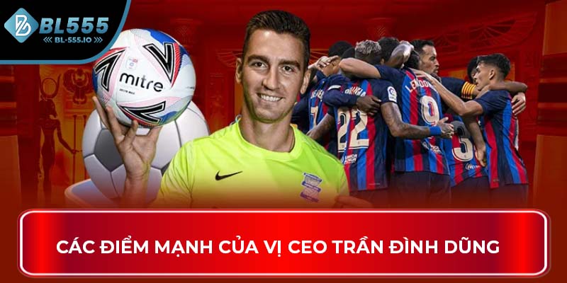 Các điểm mạnh của vị CEO Trần Đình Dũng